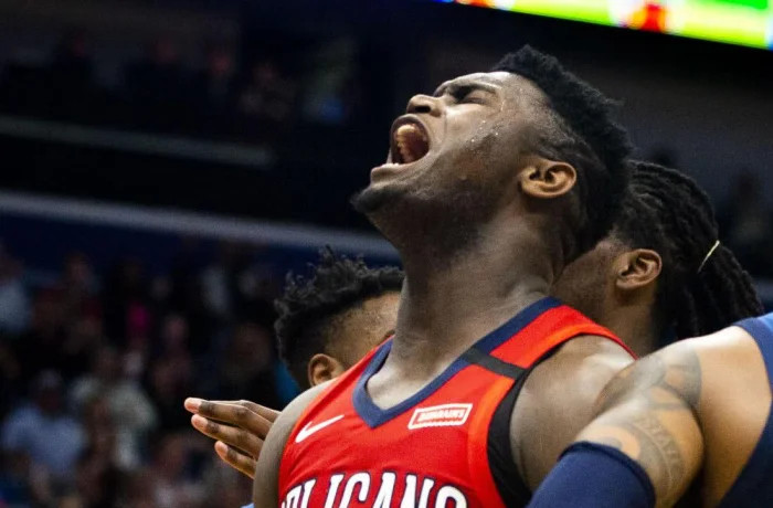  锡安28+15鹈鹕击溃开拓者  